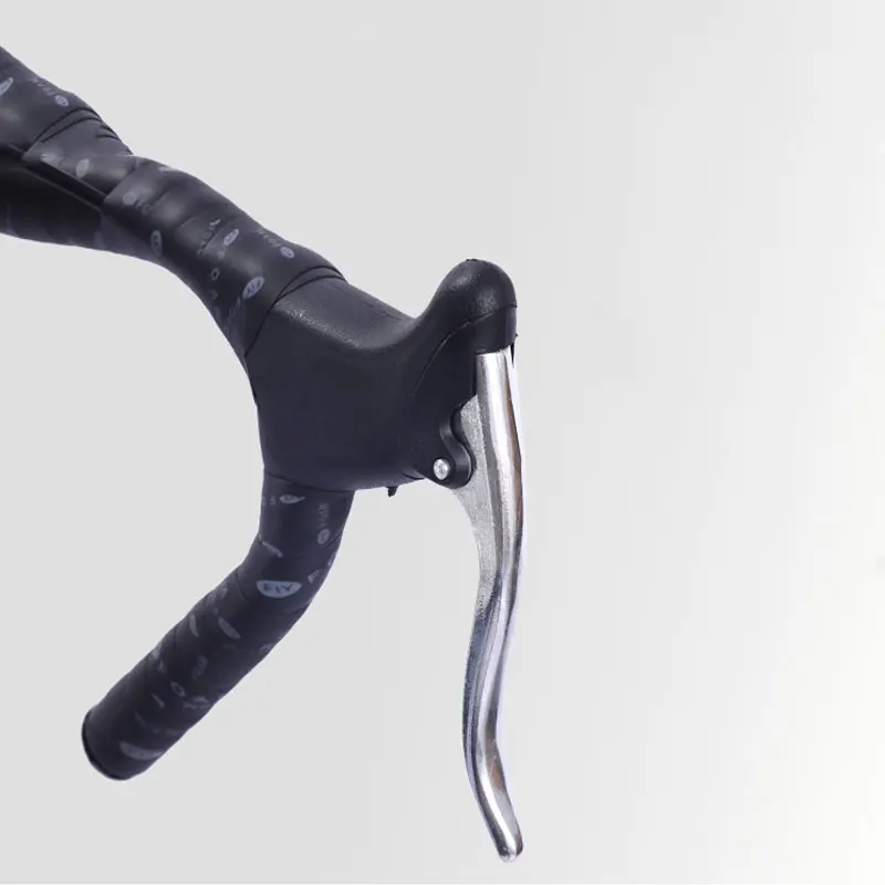 Road Bike Variable Speed Curved Fixed Gear Double Disc Brakes Man and WomenStudents Broken Wind Bicycle