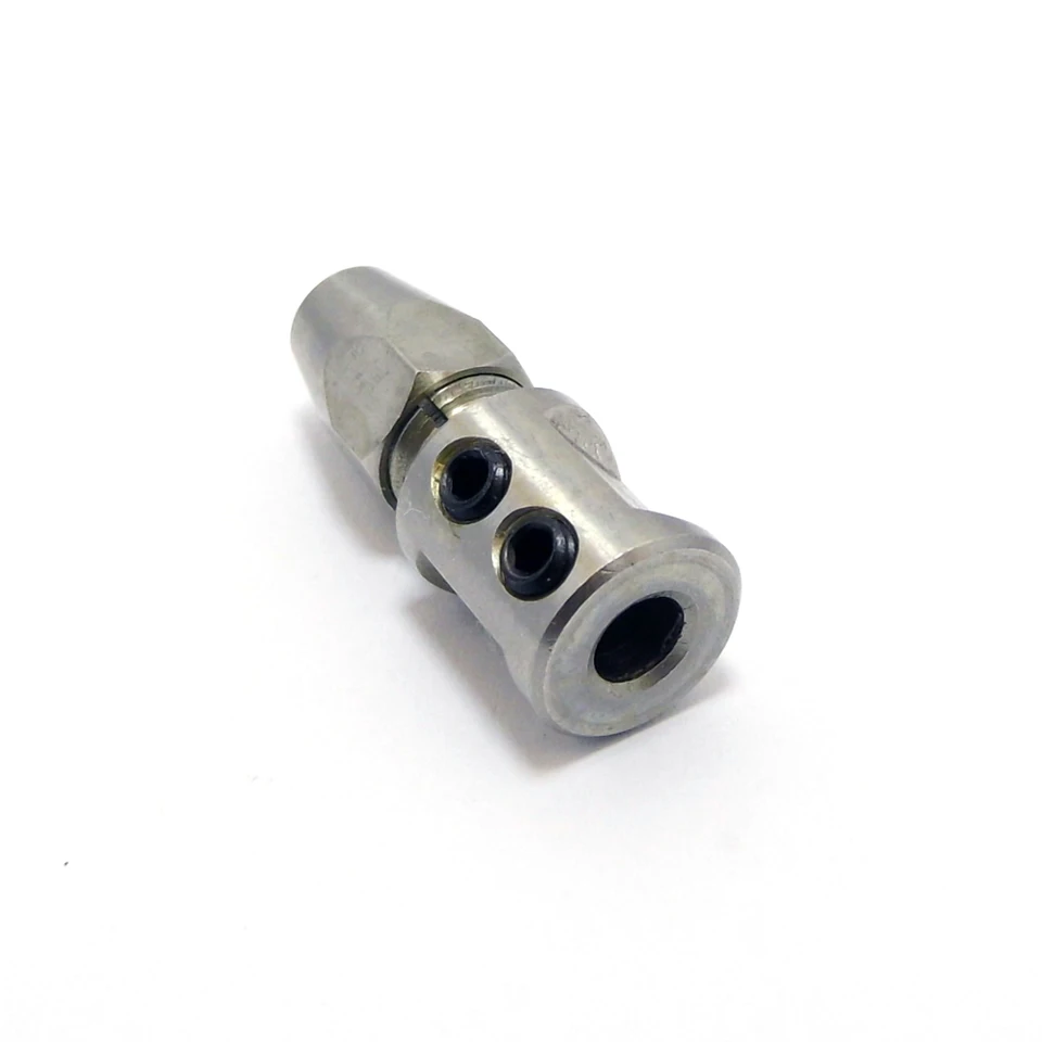 F Fityle Rc Collet Accoppiatore 4mm Giunto Flessibile per RC Jet Boat Ricambi, 5x4 mm