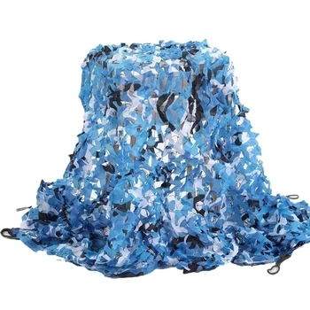 

1.5 X 4m CS Theme Outdoor Aerial Photography Net Hotel Bar Decoration Net - Ocean Camouflage