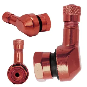 

Black 90° CNC Motorcycle Valve Stems Tire 10mm 11.3mm Rim Wheel Aluminum