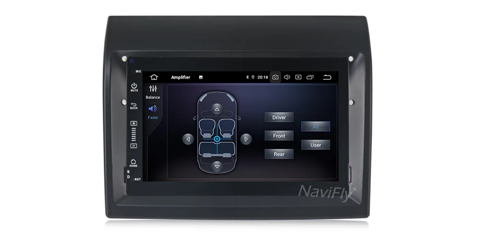 Flash Deal NaviFly IPS DSP Android 9.0 Car Multimedia GPS Navigation for Fiat Ducato 2008-2015 Citroen Jumper Peugeot Boxer Car Autoradio 17