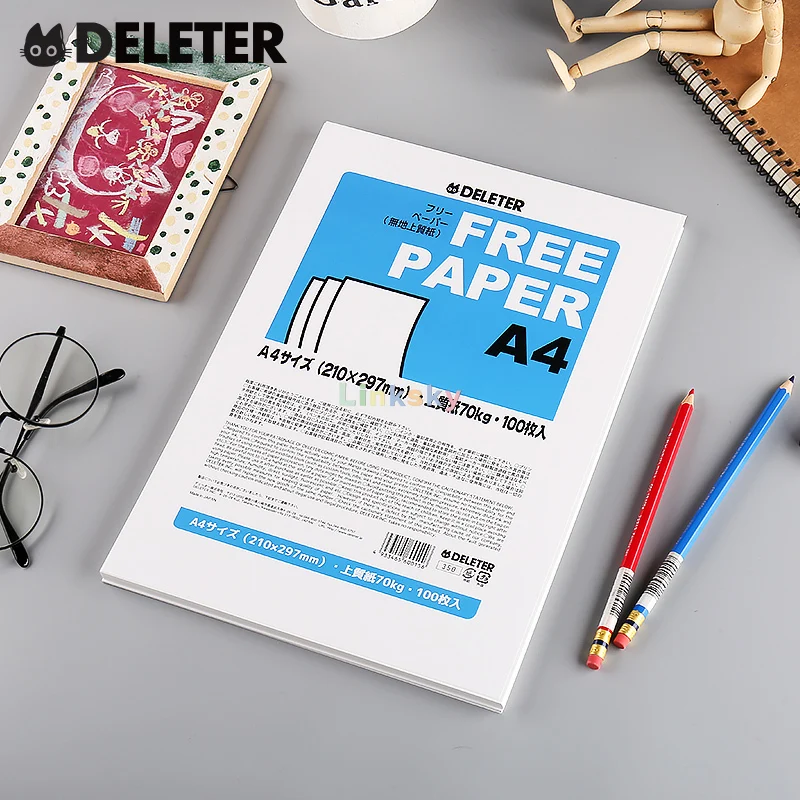 Deleter Comic Manga Paper [Non-Ruled Plain Type B] [110kg] [B4