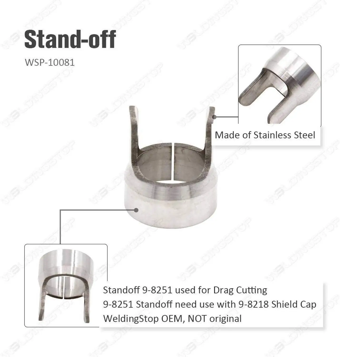98281 Standoff Guide Fit Plasma Cutting Thermal Dynamics Torch SL60