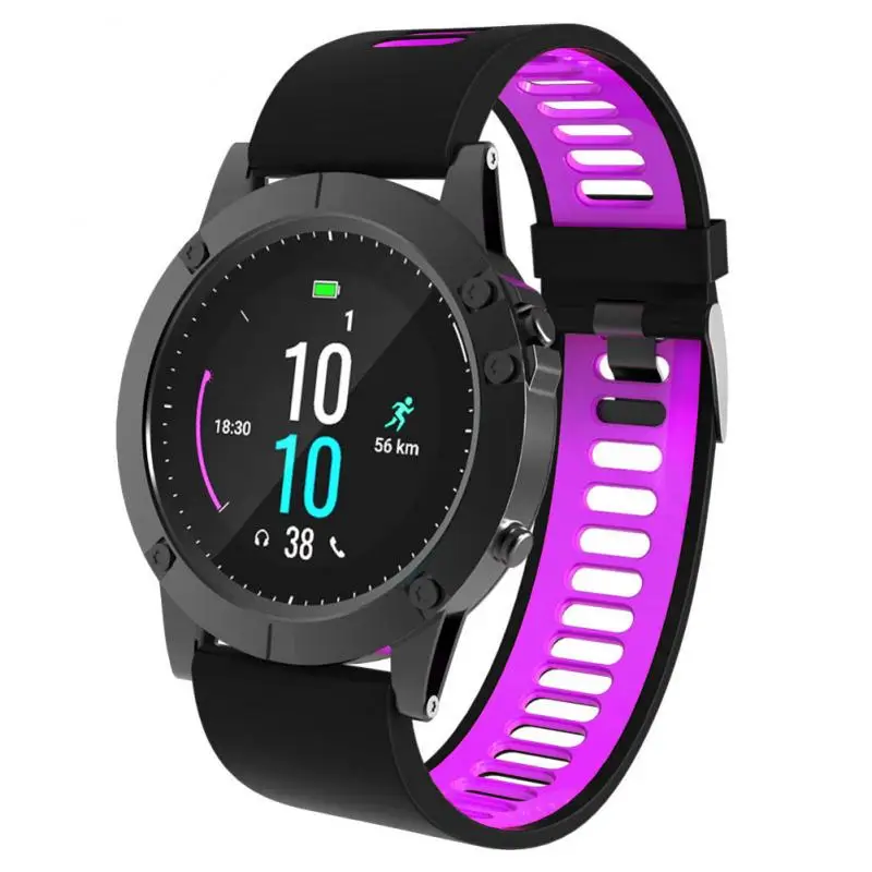 Ремешок для часов Garmin Fenix 5 5X3 3 HR Fenix 6X6 6S S60 MK1 часы Quick Release силиконовый ремешок Easyfit