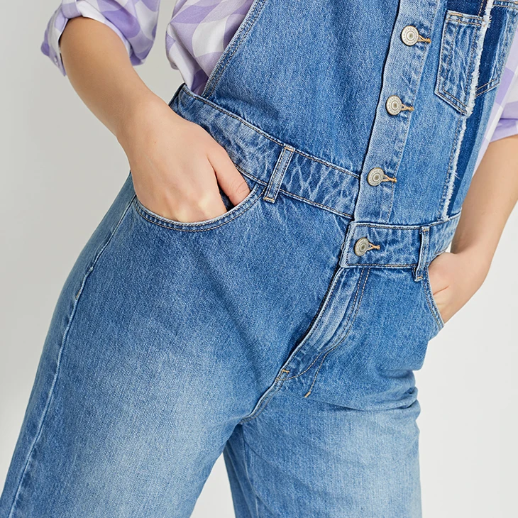 Vero Moda женский прямой джинсовый комбинезон | 3192D4507