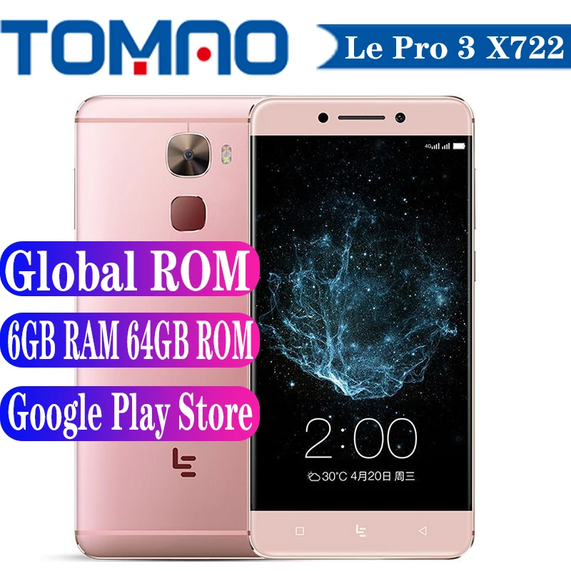 LeTV LeEco Le Pro 3 Elite X722 смартфон с четырёхъядерным процессором Snapdragon 820 ОЗУ 4 Гб ПЗУ 32 ГБ