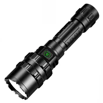 

50000 LM L2 Rechargeable Tactical Flashlight LED Torch 5 Modes for Camping+18650 Battery+USB Cable+Box 20DC04