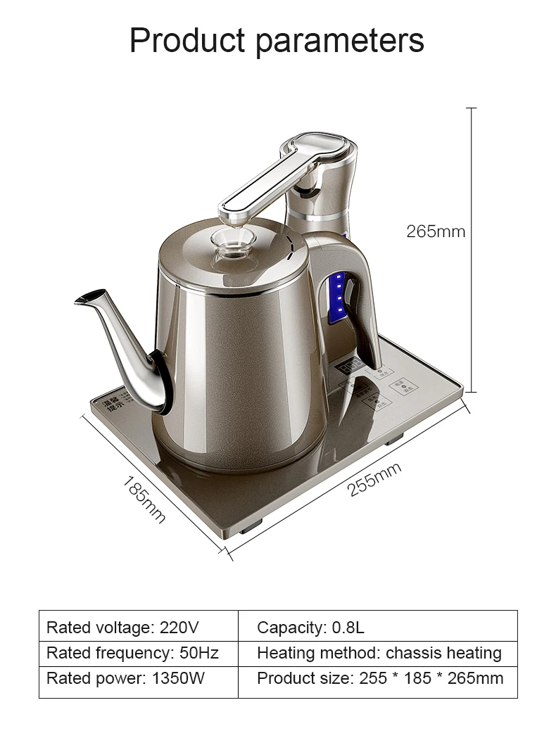 automático dispensador de água samovar bombeamento fogão