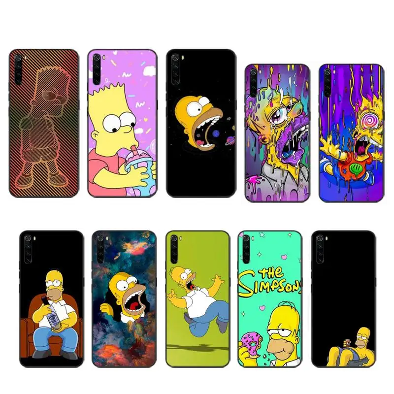 Чехол для мальчиков Bart simpson чехлы чехол xiaomi note max mi 3 7 8 9se Redmi 7a 8t 10 pro lite обложка |