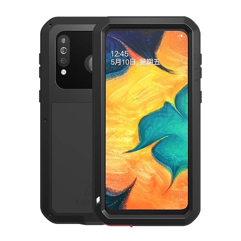 Для samsung Galaxy A40s металлический бронированный противоударный чехол для (6 4 дюйма)