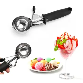 

Melon Baller Ball Spoon Kitchen Accessories Gadgets Non-slip Non-stick Durable Digging Fruit Watermelon Ice Cream Ball Spoon