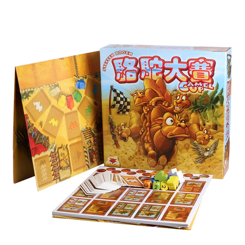 

New Camel Up Board Game 2-8 Players Family/Party Best Gift for Children Strategy Investment Game