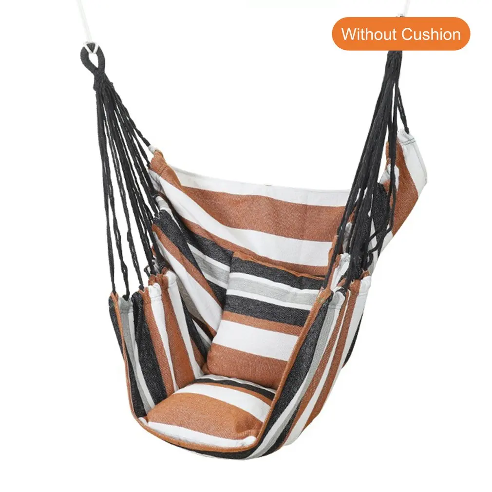 New Camping Hammock Canvas Bedroom Hanging Chair Adults Kids Indoor Portable Relaxation Thickened Outdoor Swing Travel Camping outdoor furniture dining set Outdoor Furniture