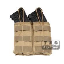 Тактический Молл система подсумок для журналов 1000D нейлоновые двойные быстро Открытый Топ вытянуть мордулярный 5,56. 223 для пейнтбола страйкбол мешочек