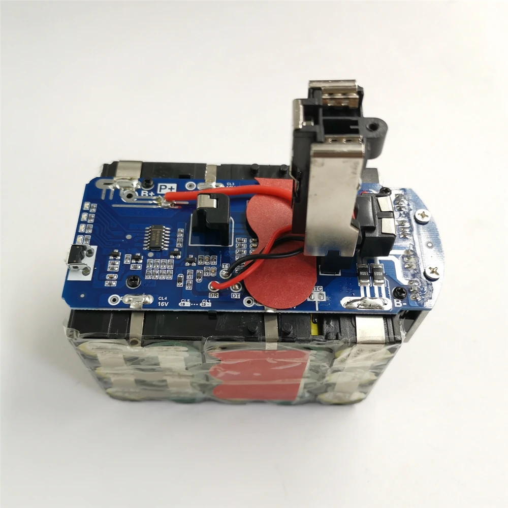 15*18650 Batterie Kunststoffgehäuse Ladeschutz Platine PCB für RYOBI 18V 9Ah P103 P108 BPL-1815/1820G/18151/1820 ONE+ – Detail 12