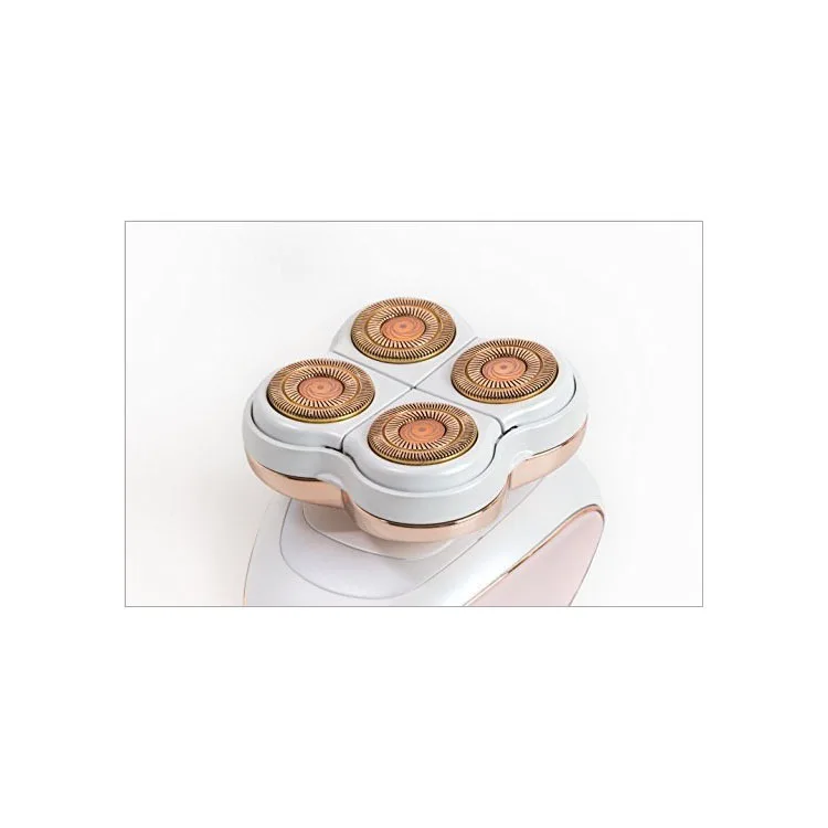 

TV New Style Flawless Legs Four Lady Shaver Legs Tweezers WOMEN'S Electric Charging Epilator