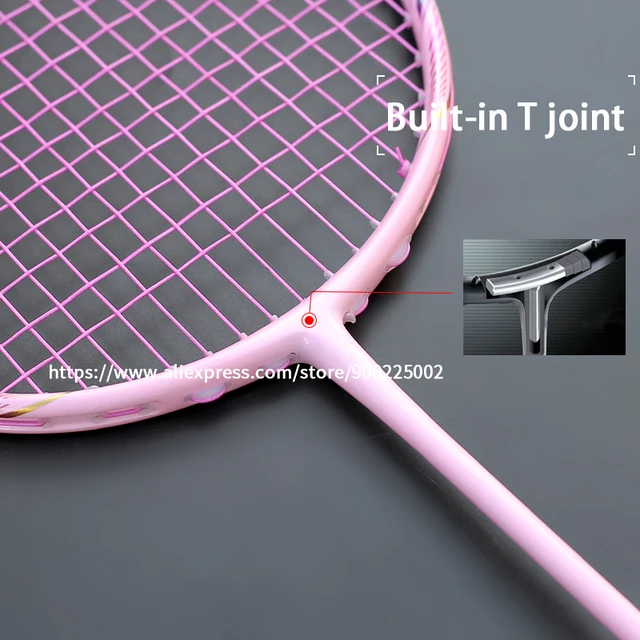 Carbon Fiber Badminton Racket Strung