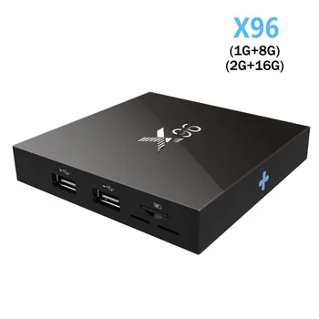 

50pcs/lot X96 Android 6.0 Smart TV BOX Quad core HD2.0 4K*2k Amlogic S905x