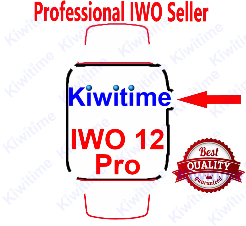 Смарт-часы KIWITIME IWO 12 PRO с Bluetooth умные часы 1:1 чехол для телефона пульсометром PK MAX 13 P8