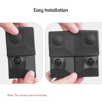 

Soft Silicone Protective Cover Holder Shell Shock-proof Scratch-proof Travel Case for Insta360 EVO Folding Camera Accessories