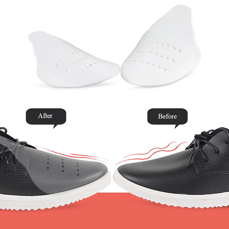 

Shoe Support Shoes Shields for Sneaker Anti Crease Wrinkled Fold Shoes Support Toe Cap Sport Ball Shoe Head Stretcher Breathable