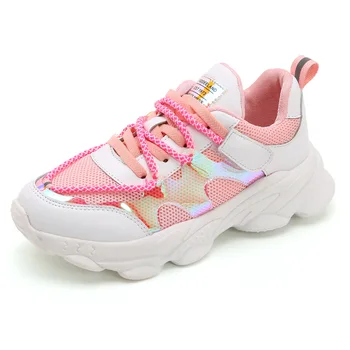

Candy Color Girl Sport Shoes Running Sneakers Spring Summer Kids Children Casual Shoes Teen Girls Breathable Mesh Tennis Sneaker
