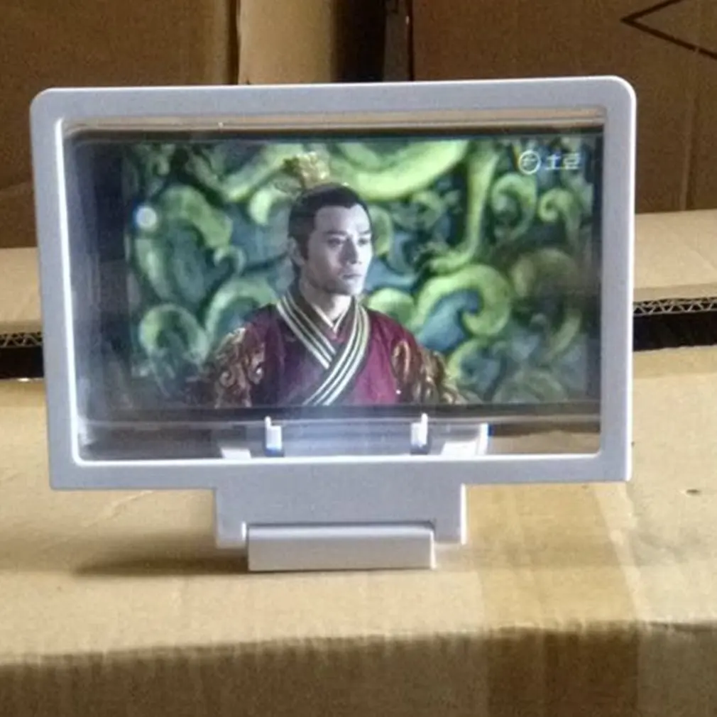 

Mobile Phone Universal Holder 3D Screen Amplifier Magnifying Glass HD Stand for Anti-radiation Video Holder