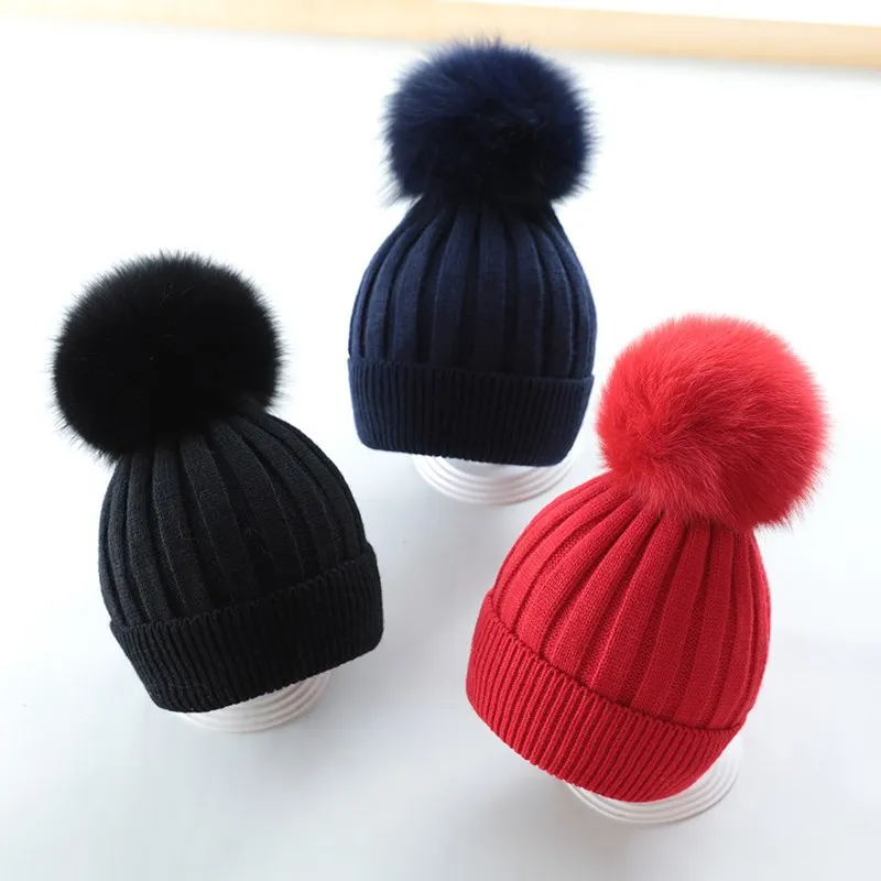 

Infant Female Baby Hat Autumn & Winter Children Earmuff Wool Cap Fashion Korean-style BOY'S Girls Fashion Winter Style Winter