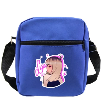 

Blackpink Women Shoulder Bags Handbags Jisoo Jennie Lisa Rose Travel Tote Bag Large Capacity Canvas Pouch Bag