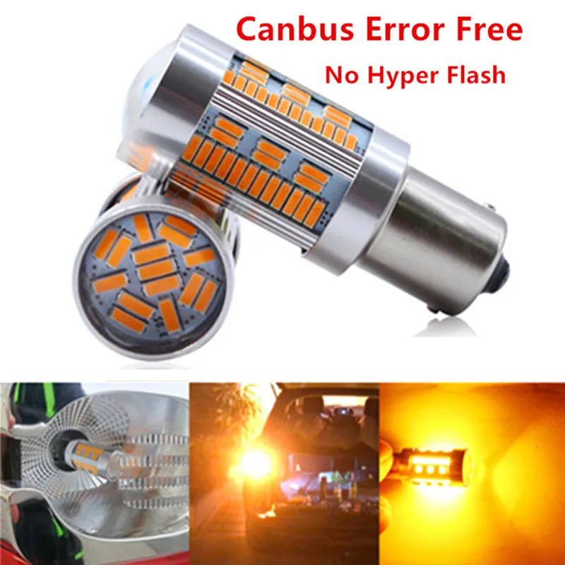 Новый 1 шт. Canbus 1156 BAU15S/BA15S Led 4014SMD 105 чипов без гипервспышки ошибок прочный задний