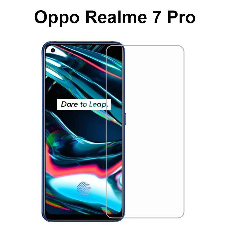 2 шт. закаленное стекло для OPPO Realme 7 Pro RMX2170 защита экрана 9D Защитная стеклянная