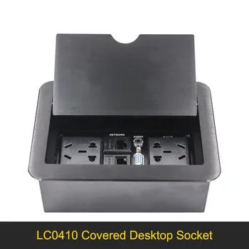 

Multimedia Desktop Socket AU Standard 2000W Clamshell Desktop Socket Multi-function Socket Household Desktop Pop-up Socket