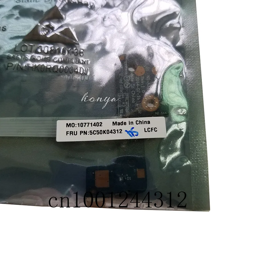 New Original For ThinkPad Z70-80 G70-70 G70-50 NS-A331 Power Buttom Board w/cable
