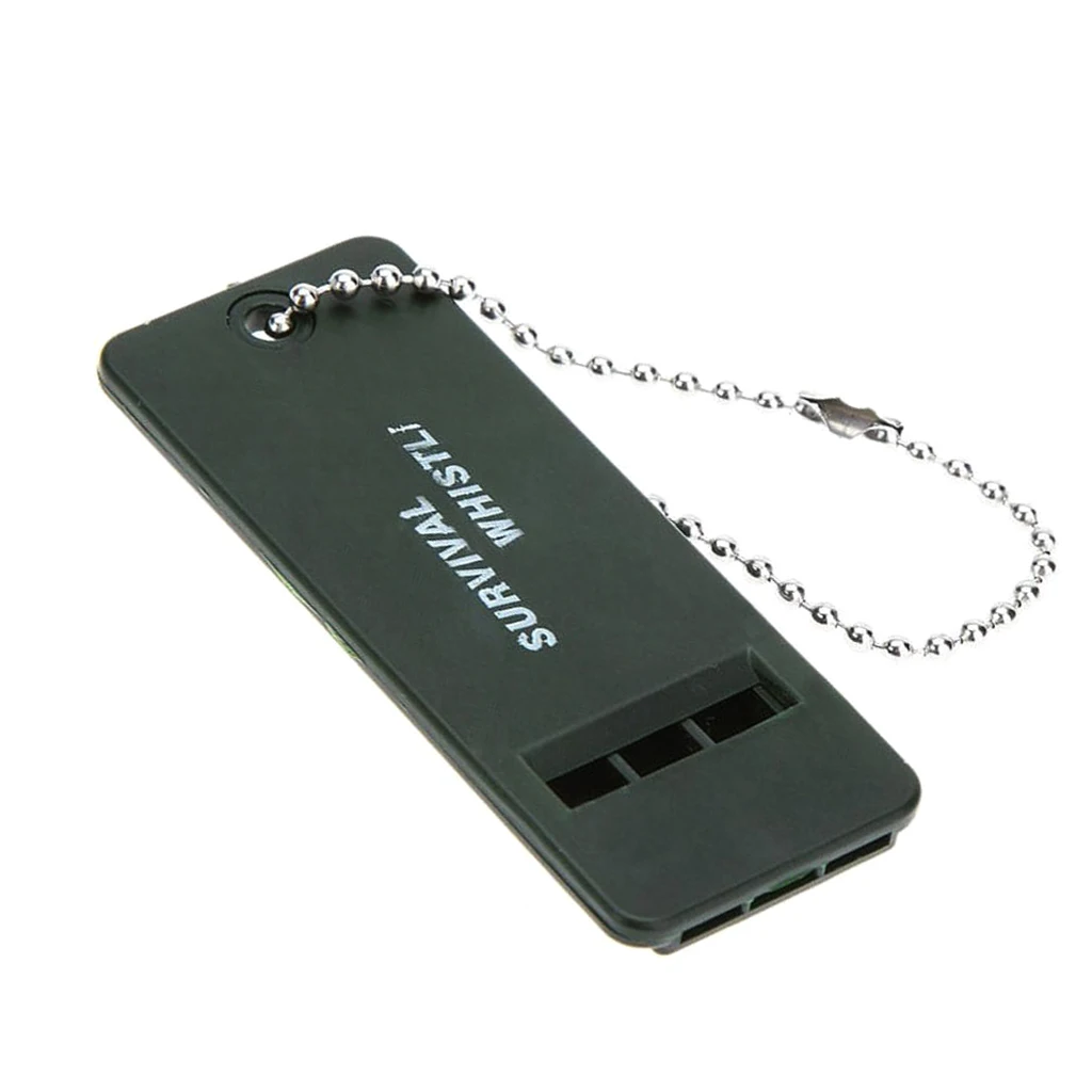 Plastic Emergency Survival Whistle Outdoor Camping Hiking Safety Rescue Tool