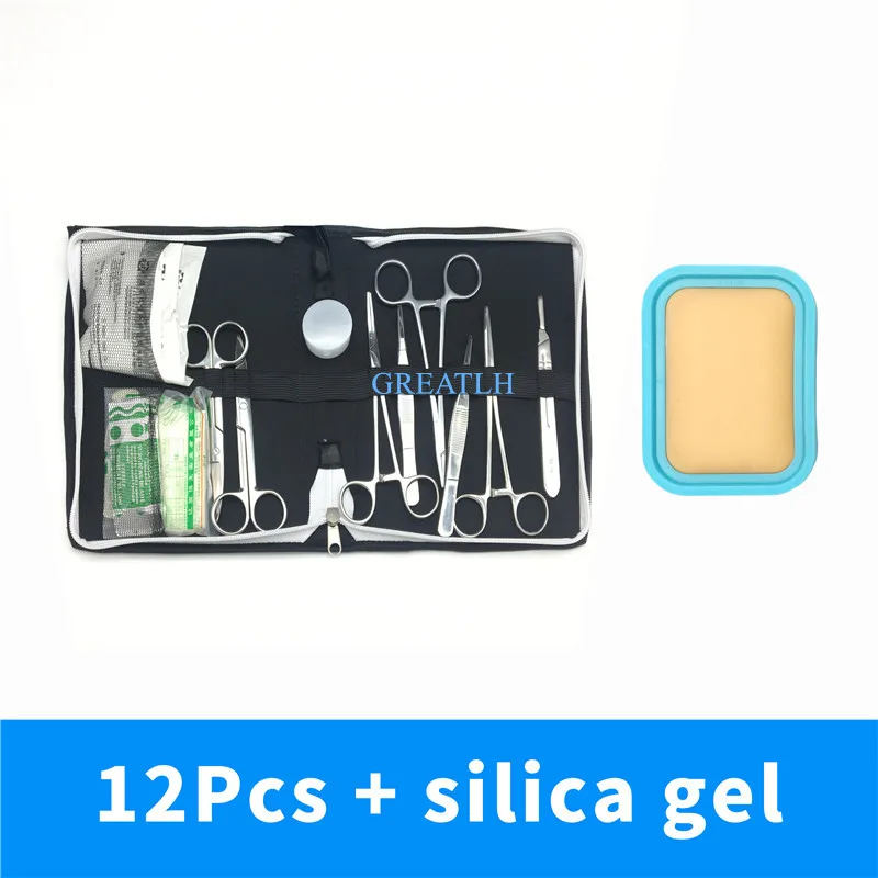 

Surgical suture training tools, operation training instrument tool kit for Medical/science/Students 6/8/12/15/20pcs/set