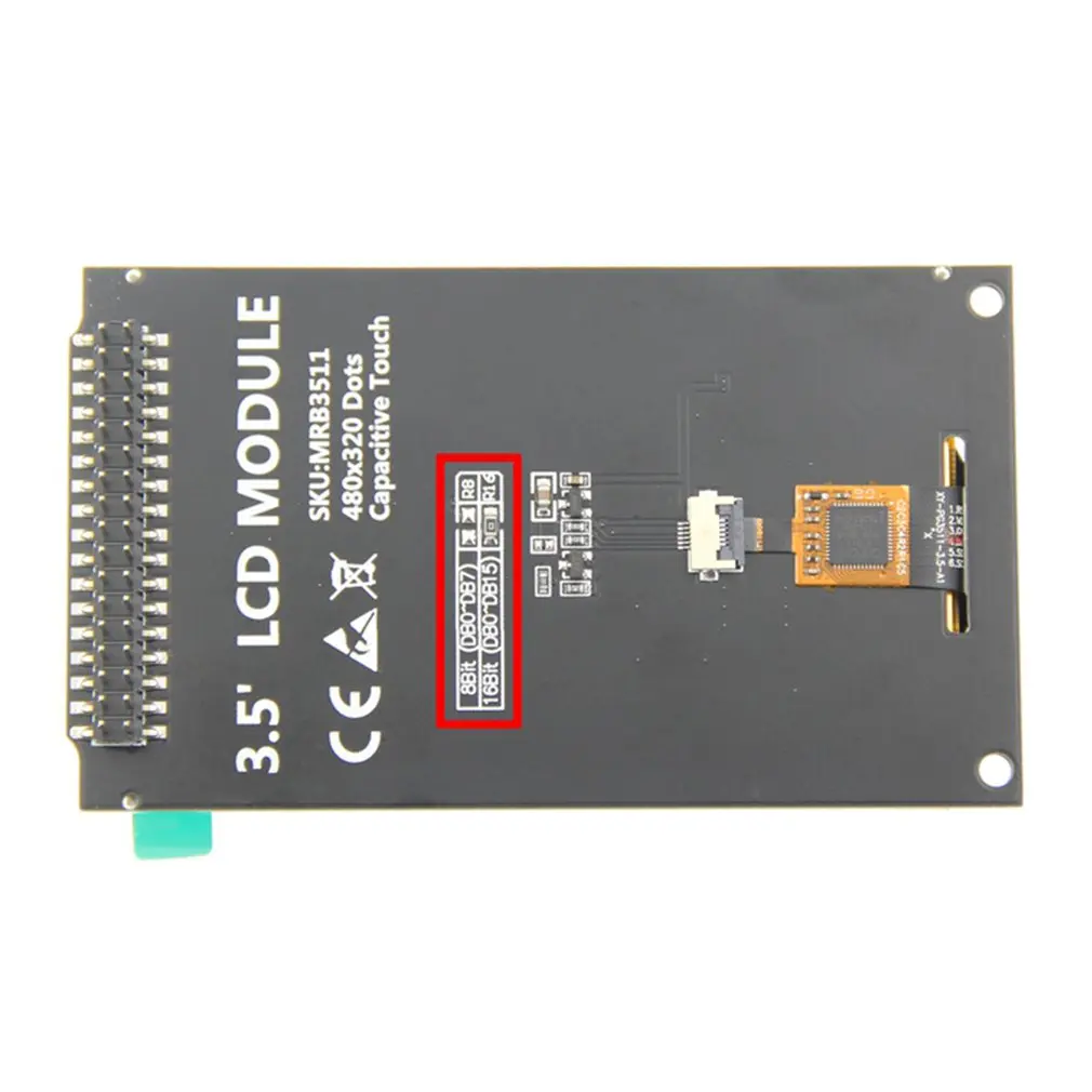 3,5 дюймов TFT lcd параллельный порт lcd разрешение 320*480 3,5 дюймов ЖК-дисплей модуль ЖК-дисплей плата с сенсорным драйвером IC ILI9488