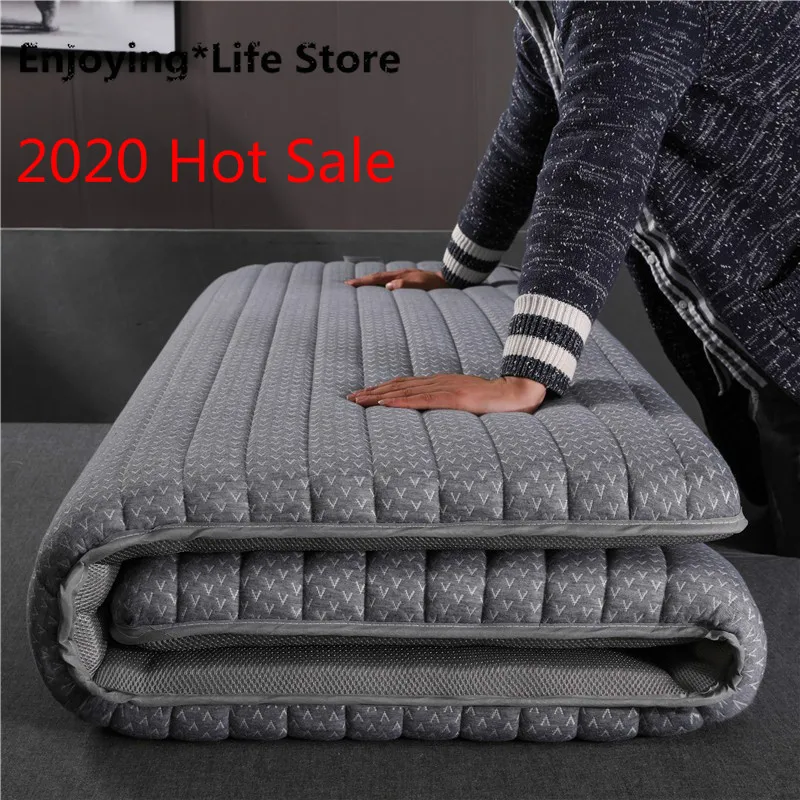 

2020 Latex Mattress Folding Breathe Foam Tatami Mattress for Queen/King /Twin/Full Size Bed Mattress Bedroom Furniture Tatimi