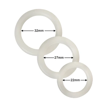Male Cock Ring Penis Ring Delay Ejaculation Scrotal Binding Ball Stretcher anillos para hombre Silicone Cockring Sex Toy For Men 2