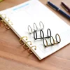 2/3Pcs Metal Book Binders Loose Leaf 3 Ring Calendar Circle Binder For Scrapbooking Album Hinged Rings School Binding Paper Clip ► Photo 3/6