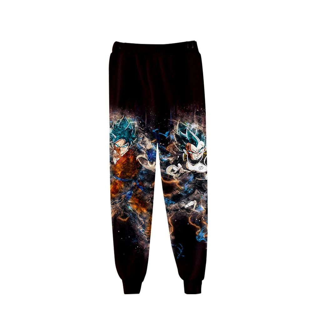 

2020 Fashion 3D Youth Jogging Track Pants 3D Anime Print Dragon Ball Men / Female Hip Hop Casual Pants Loose Pocket Pants new
