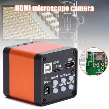 

48MP Microscope Camera 1080P 60FPS HDMI USB Industrial Microscope Digital Video Camera for Industry CLH@8