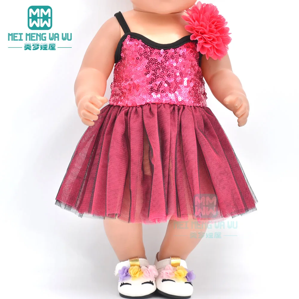 Dolls Clothes Baby Dress For 43cm Toy
