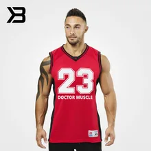 Мышцы в европейском и американском стиле Фитнес братья новые летние Стиль модные быстросохнущие Спортивные спортивный баскетбольный тренировочный жилет