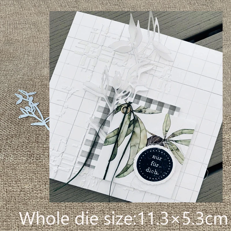 

New Design Craft Metal die cuts Cutting Die leaf branch decoration scrapbooking Album Paper Card Craft Embossing die cuts