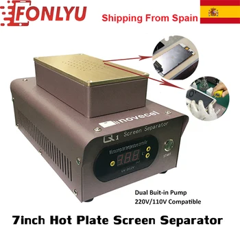

Q1 7 Inches LCD Screen Separator Machine Dual Built-In Pump For iPhone Samsung Repair Tools 110V/220V