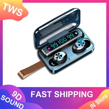 

F9-11 TWS Bluetooth Earphones with Microphone Touch Control Wireless Headphones Mini In-ear Earbuds Sport Running HD Call