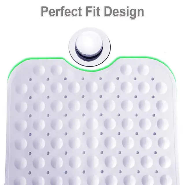 Grand tapis de bain en PVC de dessin animé mignon, antidérapant, pour douche, baignoire, avec ventouse, coussin de Massage doux, pour enfants et personnes âgées 3