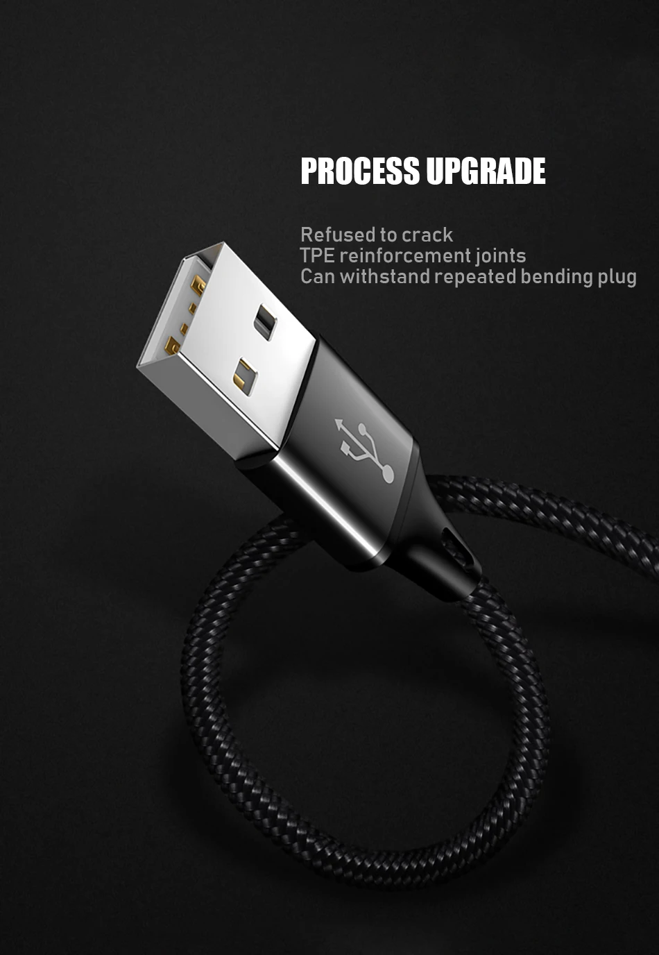Usb type C Micro USB кабель 8pin для iPhone X 8 7 6s samsung huawei P30 Xiaomi Android мобильный телефон Быстрая зарядка USB-C провод шнур