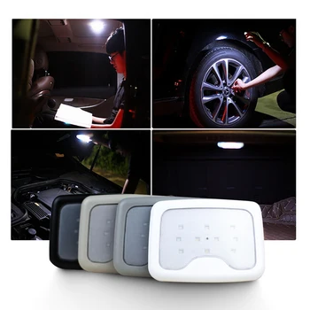 

Car Interior Reading Light Auto USB Charging Roof Magnet Auto Day Light Trunk Drl Square Dome Vehicle Indoor Ceiling Lamp