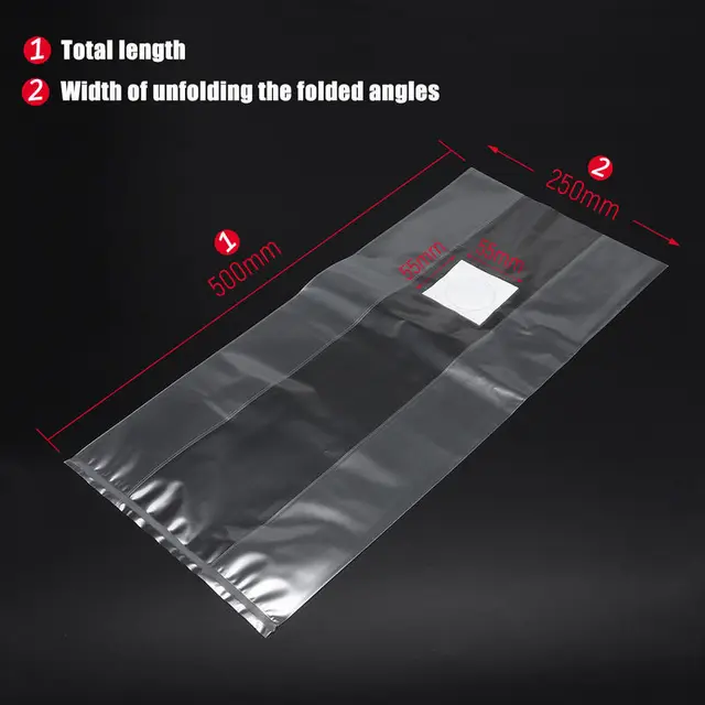 100Db 7 Méret 0,06 Mm Pvc Gombás Ívás Grow Táska Szubsztrát Hight Temp Előtt Peal Kartos Keretek - Image 2